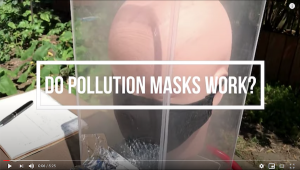 Masques de cyclistes anti-pollution : quelle efficacité ?